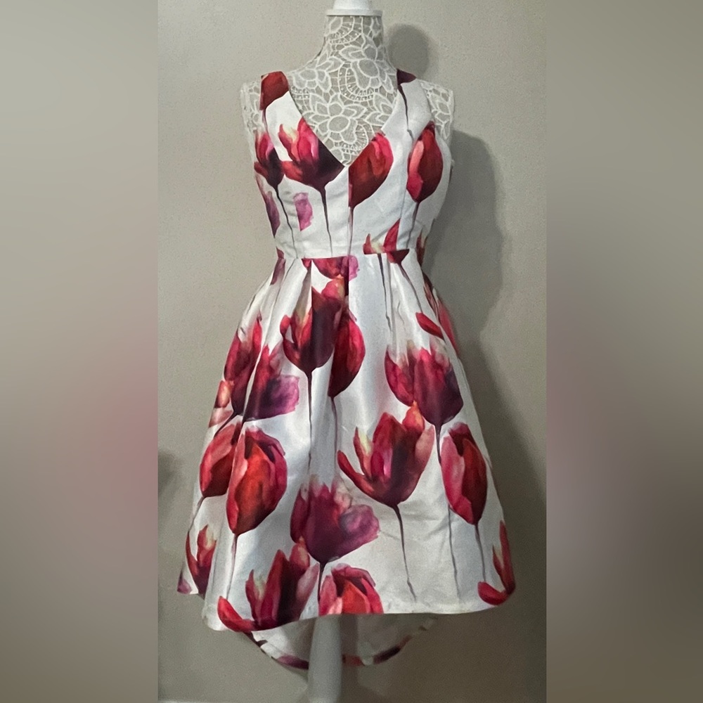 NWT size S cute high-low backless dress great for events or dates.